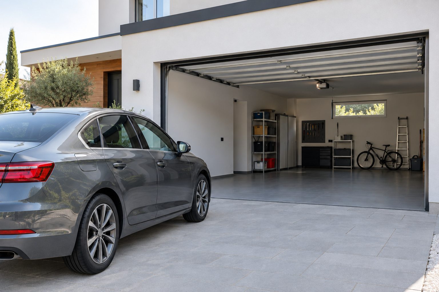Cómo elegir una puerta de garaje automática para proteger tu coche y ganar comodidad